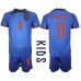 Billige Nederland Steven Berghuis #11 Bortetrøye Barn VM 2022 Kortermet (+ korte bukser)